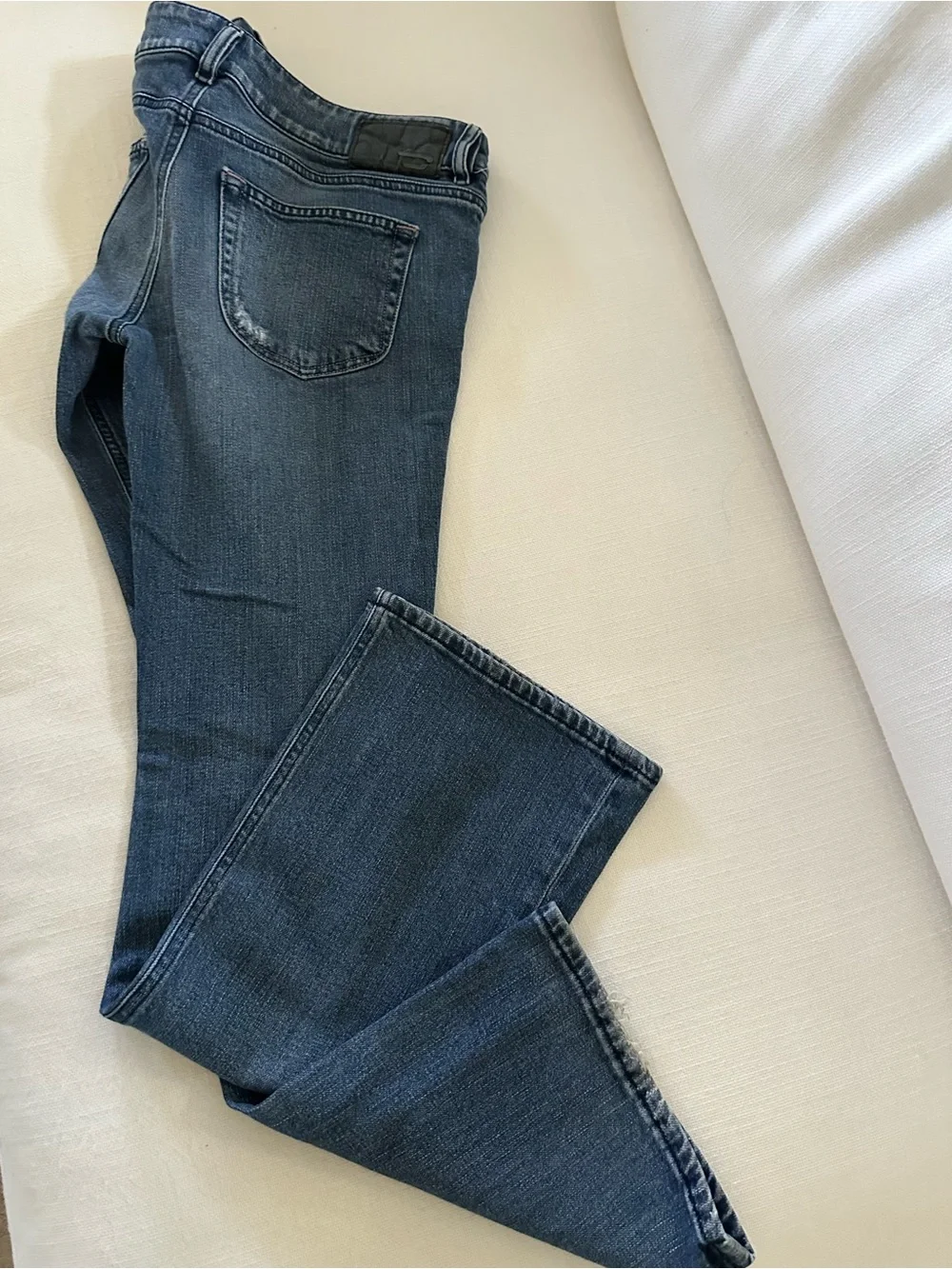 Diesel Women's Flared Jeans in Medium Blue Wash